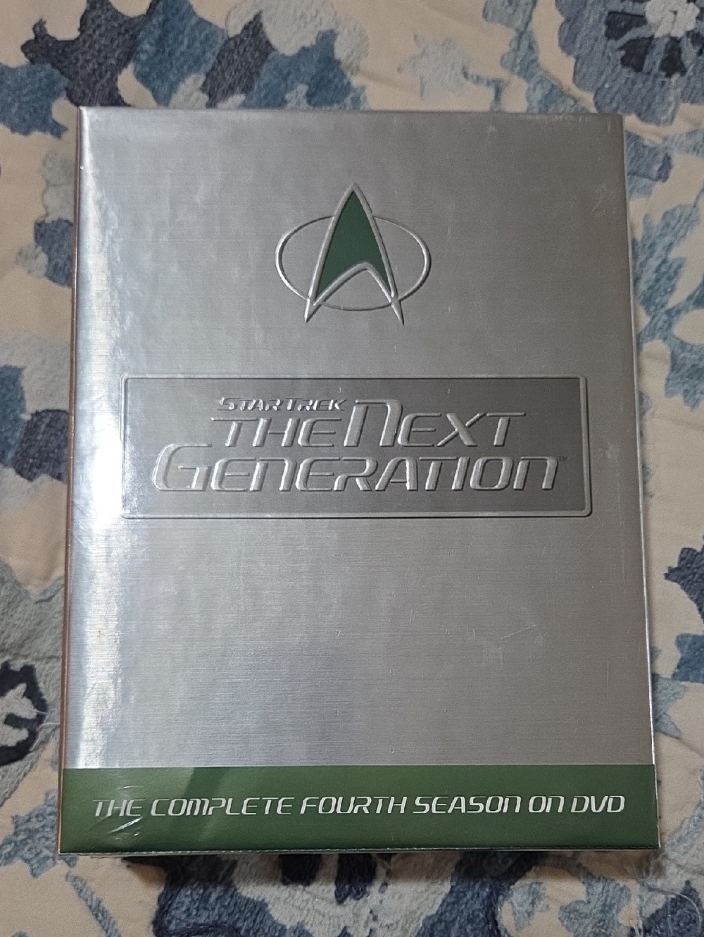 Star Trek The Next Generation: The Complete Fourth Season DVD - Silver & Green